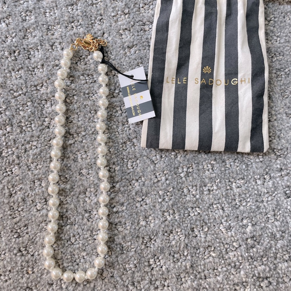 NWT Saks strand of pearls necklace